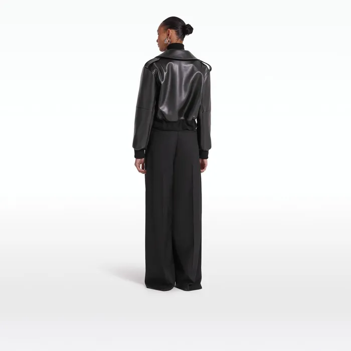 Safiyaa Elizabetta Black Jacket Women Jackets Coats