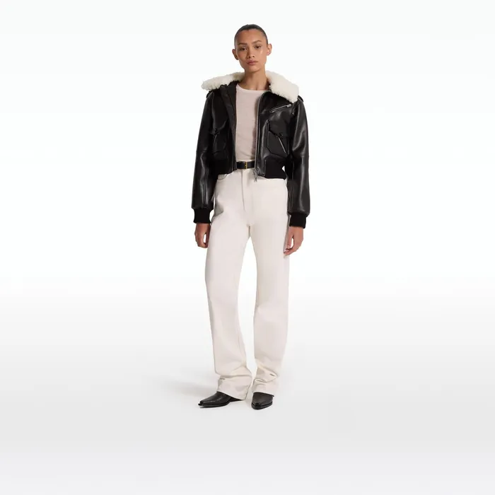 Safiyaa Elizabetta Black Jacket Women Jackets Coats