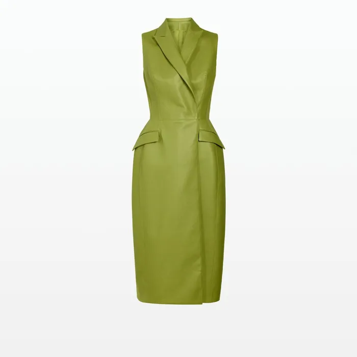 Safiyaa Ennis Woodbine Vegan Leather Coat Women Jackets Coats