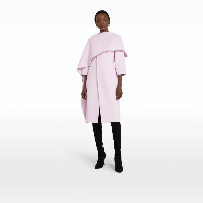 Safiyaa Esther Lilac Snow Coat Women Jackets Coats