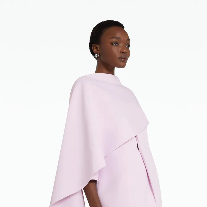 Safiyaa Esther Lilac Snow Coat Women Jackets Coats