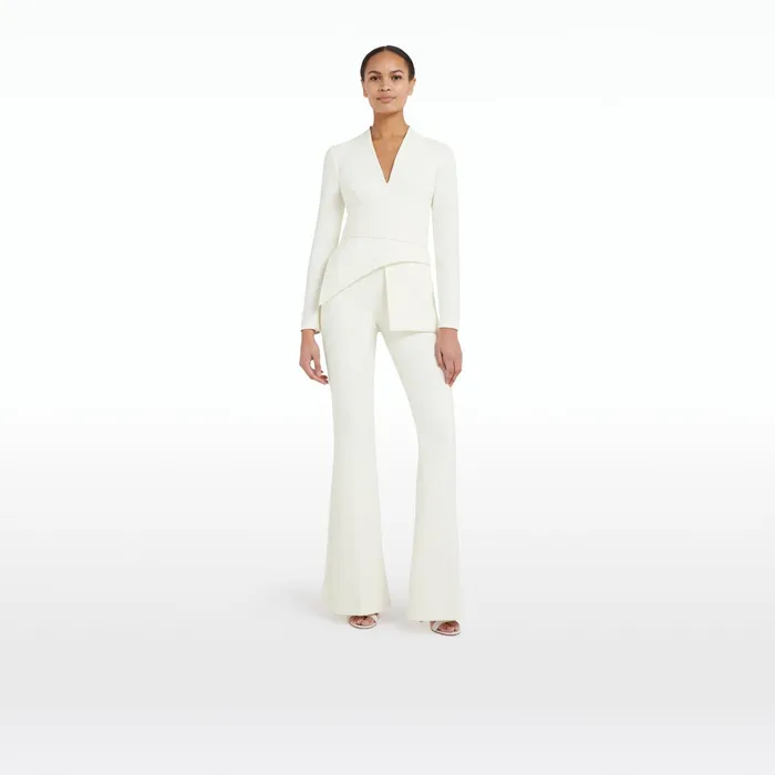 Safiyaa Favara Ivory Top Women Tops