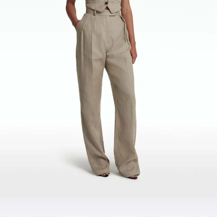 Safiyaa Ferna Stone Trousers Women Trousers