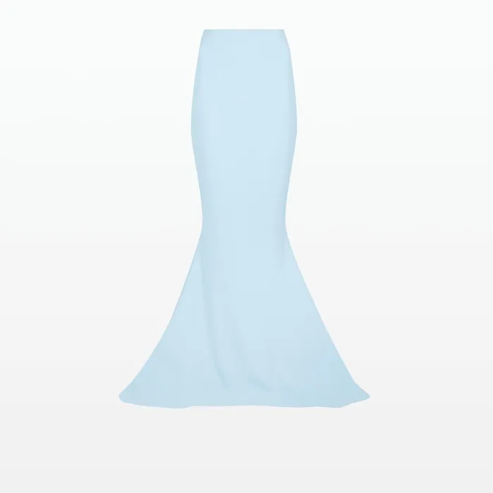 Safiyaa Gayeta Pale Blue Skirt Women Skirts