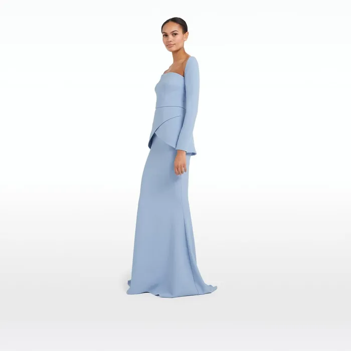 Safiyaa Gayeta Soft Sky Skirt Women Skirts