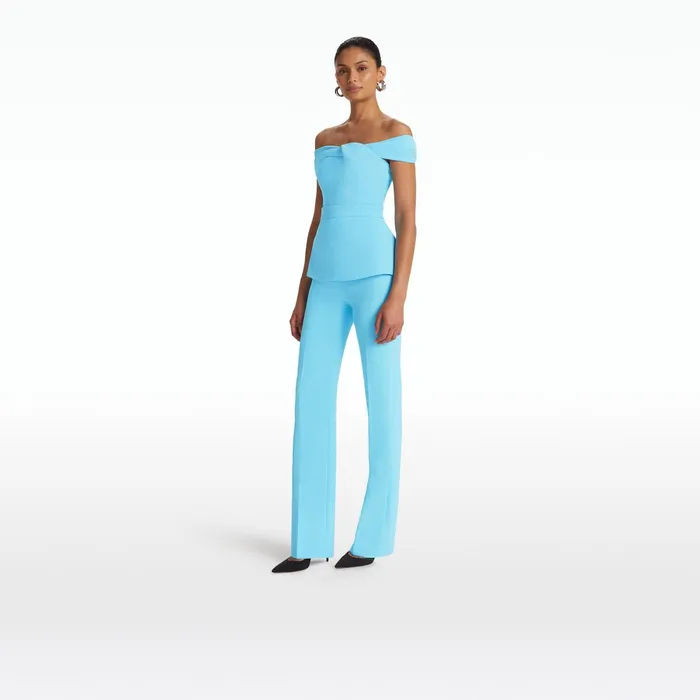 Safiyaa Goldie Topaz Trousers Women Trousers