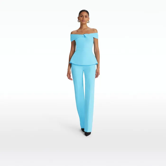 Safiyaa Goldie Topaz Trousers Women Trousers
