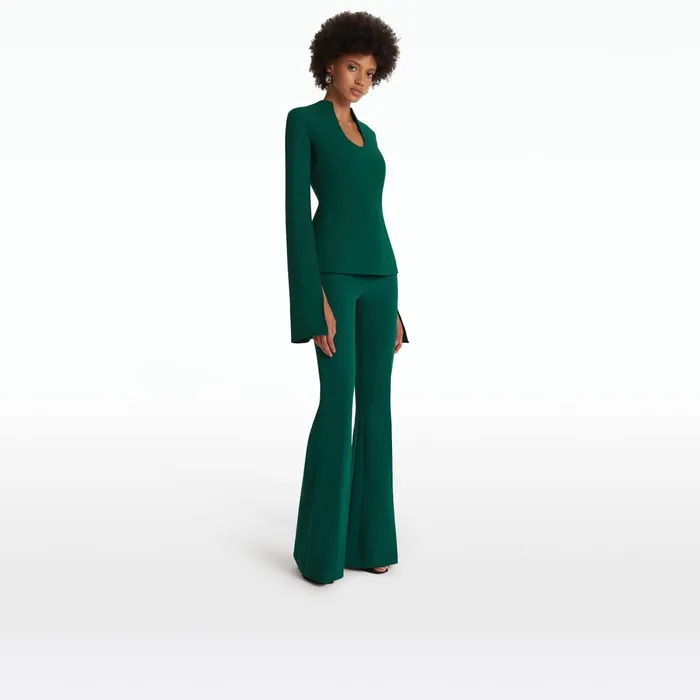 Safiyaa Halluana Botanic Trousers Women Trousers