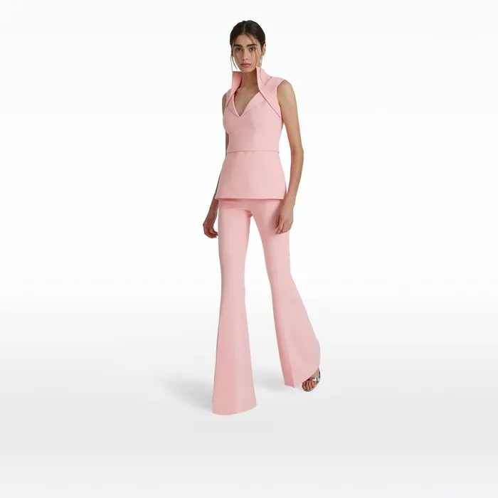 Safiyaa Halluana Cotton Candy Trousers Women Trousers