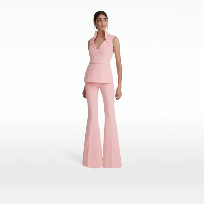 Safiyaa Halluana Cotton Candy Trousers Women Trousers