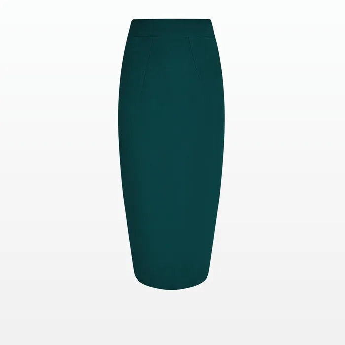 Safiyaa Hokoku Alpine Green Skirt Women Skirts
