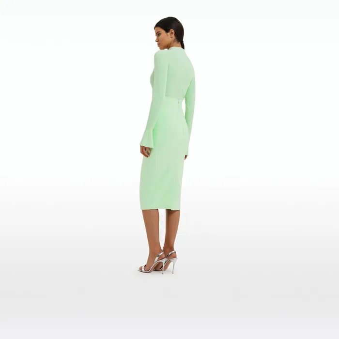 Safiyaa Hokoku Brook Green Skirt Women Skirts