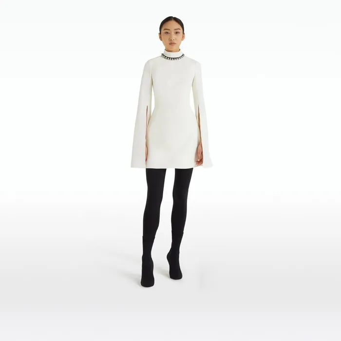 Safiyaa Joal Ivory Short Dress Women Dresses