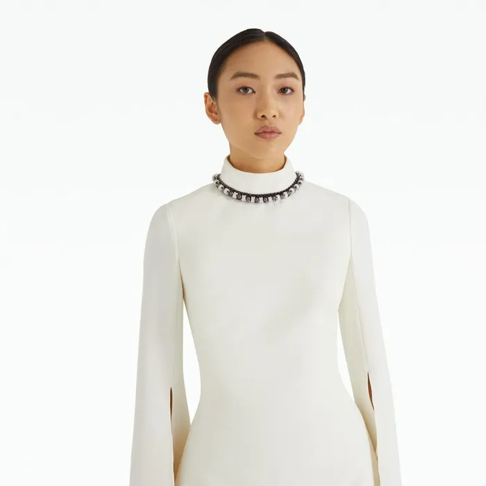 Safiyaa Joal Ivory Short Dress Women Dresses