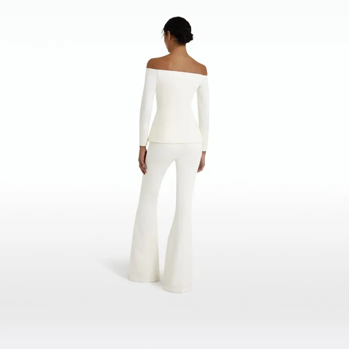 Safiyaa Kamile Ivory Jacket Women Jackets Coats
