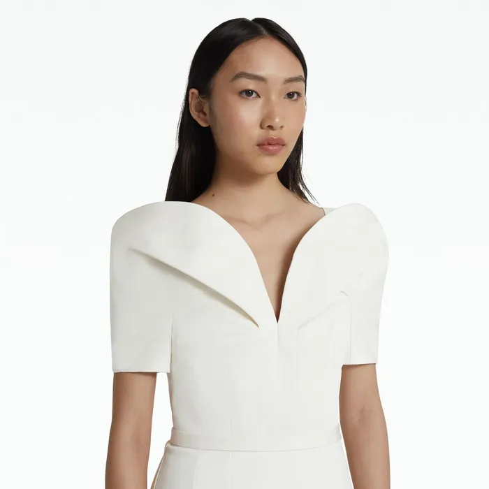 Safiyaa Kara Dresses In Ivory Women Dresses