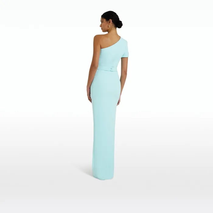 Safiyaa Kora Mint Long Dress Women Dresses