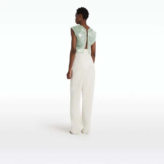 Safiyaa Kylo Sea Glass Top Women Tops