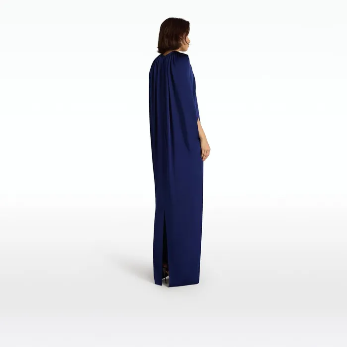 Safiyaa Lilith Maritime Long Dress Women Dresses