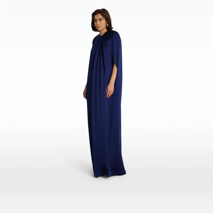 Safiyaa Lilith Maritime Long Dress Women Dresses