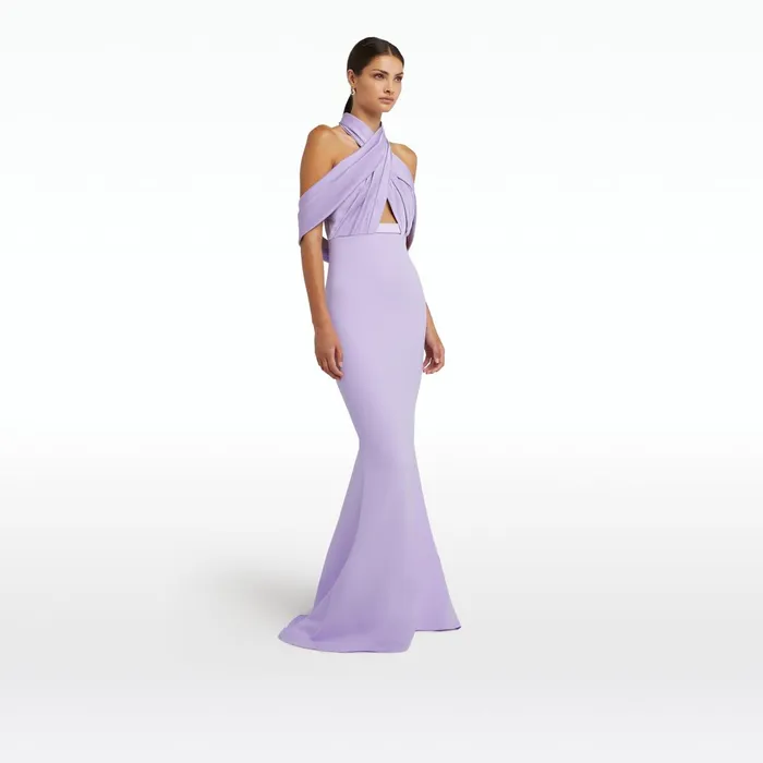 Safiyaa Louella Verbena Long Dress Women Dresses
