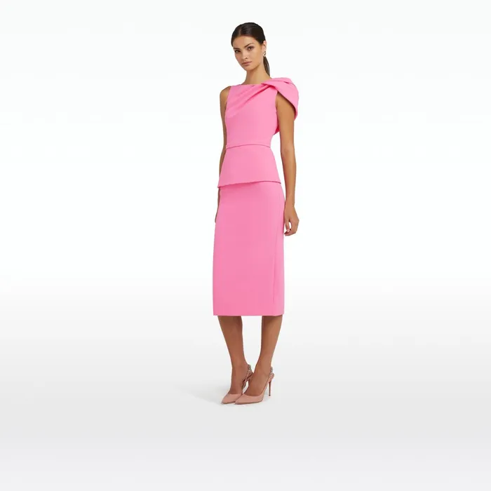 Safiyaa Mabila Aurora Midi Dress Women Dresses
