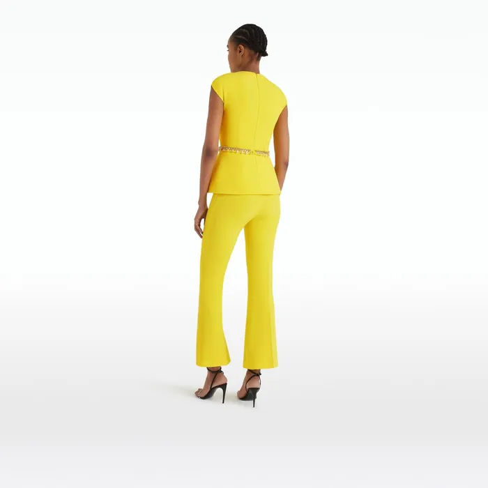Safiyaa Mari Buttercup Trousers Women Trousers