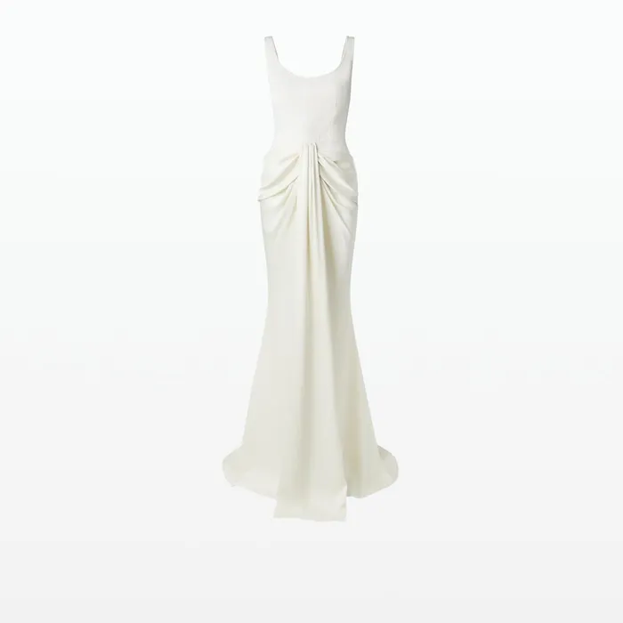 Safiyaa Marlena Long Dresses In Ivory Women Dresses