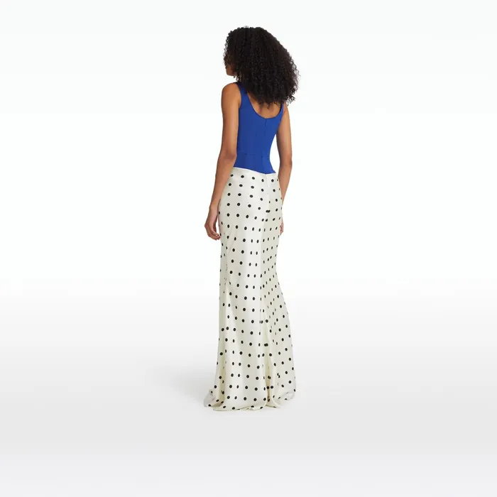 Safiyaa Marlena Marrakech and EgretBlack Long Dress Women Dresses