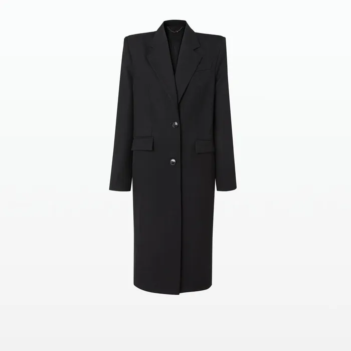 Safiyaa Melisso Black Coat Women Jackets Coats
