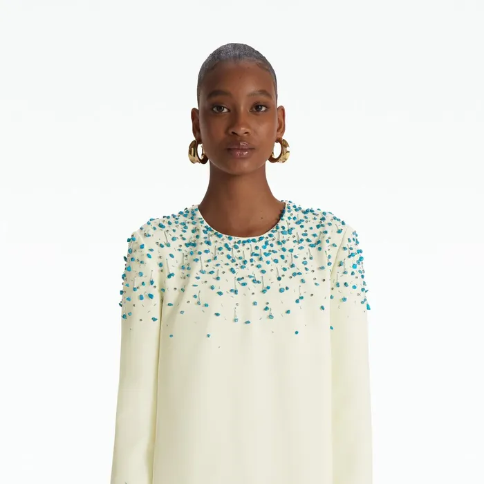 Safiyaa Naima Sorbet Long Dress Women Dresses