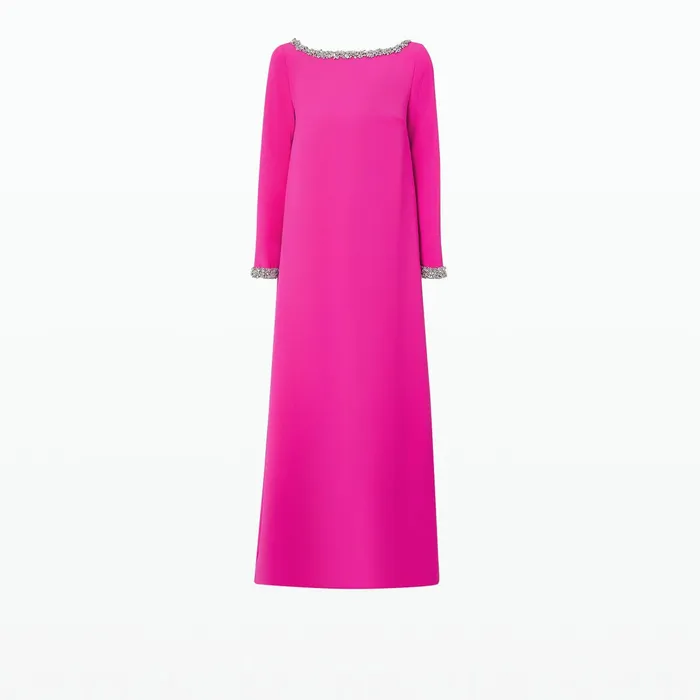 Safiyaa Naimal Wild Strawberry Long Dress Women Dresses