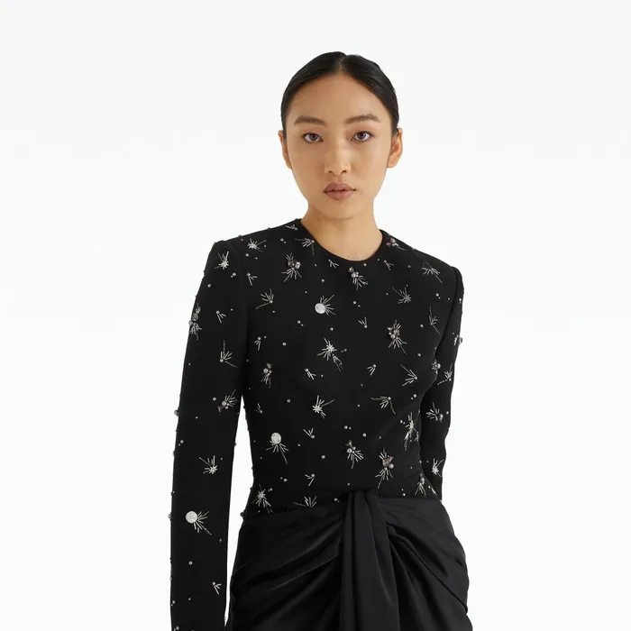 Safiyaa Naira Black Long Dress Women Dresses