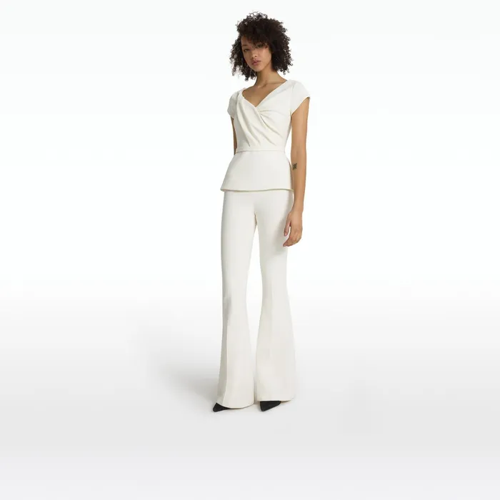 Safiyaa Nuvaya Ivory Top Women Tops