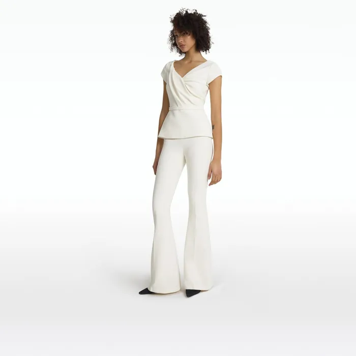 Safiyaa Nuvaya Ivory Top Women Tops