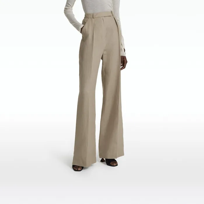 Safiyaa Omarani Stone Trousers Women Trousers