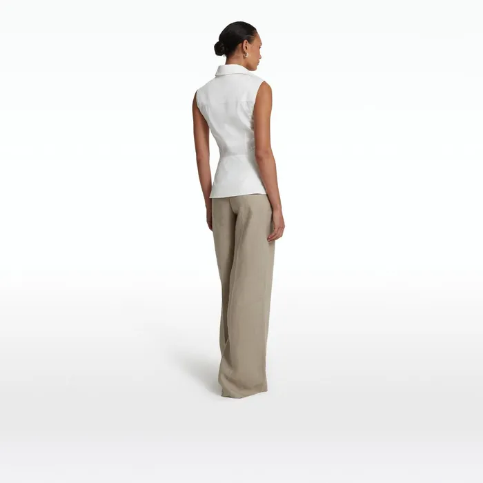Safiyaa Omarani Stone Trousers Women Trousers