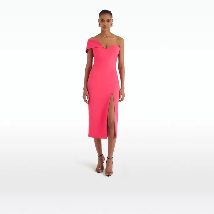 Safiyaa Opal Dahlia Midi Dress Women Dresses