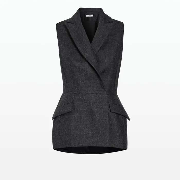 Safiyaa Orlaith Speckled Grey Jacket Women Jackets Coats