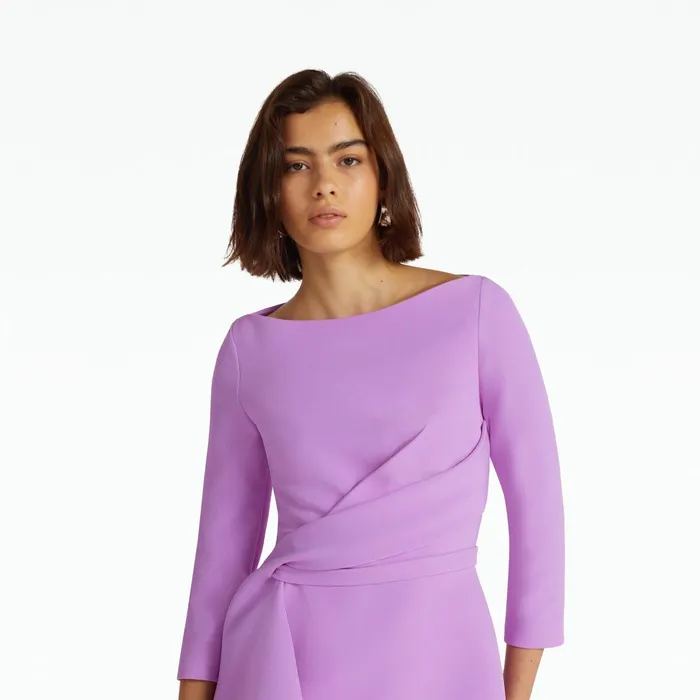Safiyaa Paisley Lupine Top Women Tops