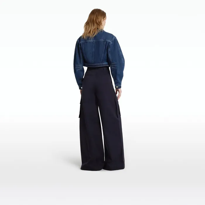 Safiyaa Paola Midnight Navy Trousers Women Trousers
