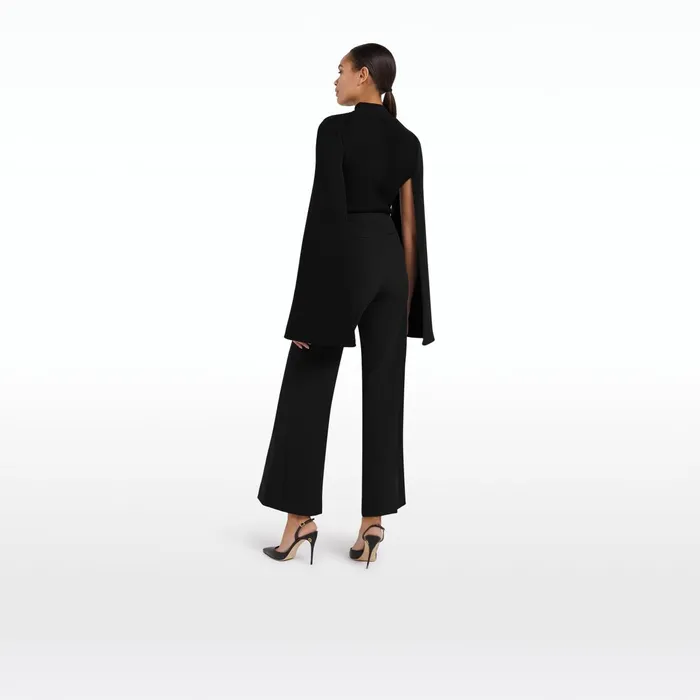 Safiyaa Patti Black Trousers Women Trousers