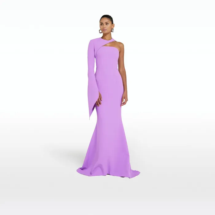 Safiyaa Raha Lupine Long Dress Women Dresses