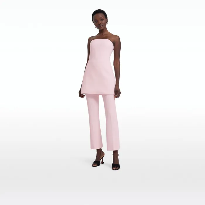 Safiyaa Rowan Barely Pink Short Dress Women Dresses