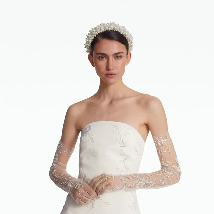 Safiyaa Rowan Ivory And Fern Embroidery Short Dress Women Dresses