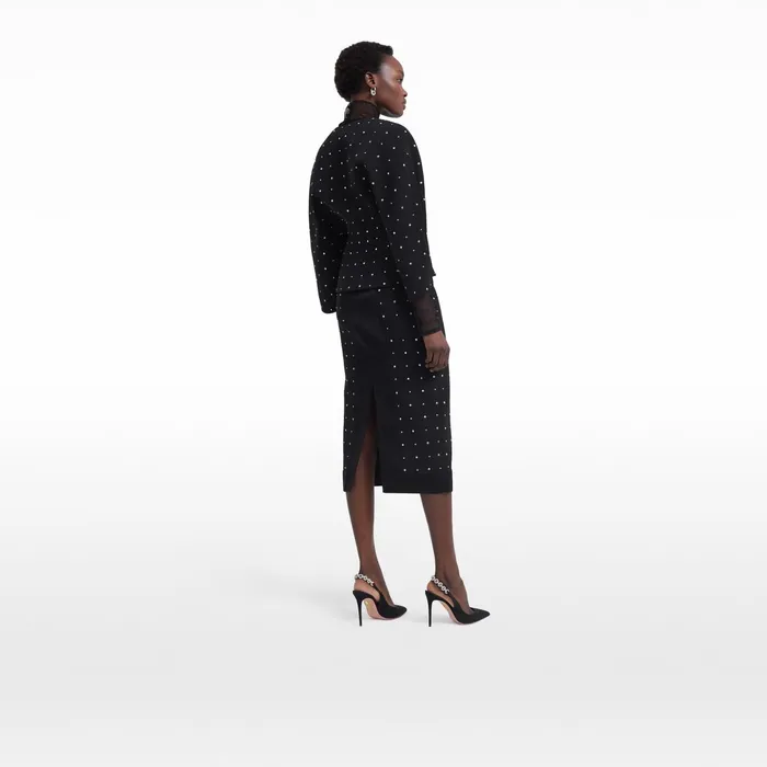 Safiyaa Sabrina Black Skirt Women Skirts