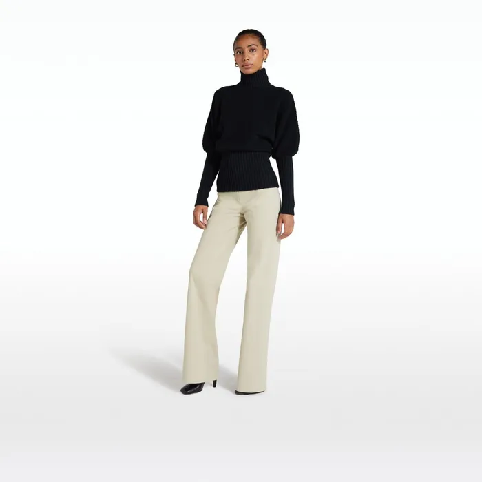 Safiyaa Sara Navy Knit Women Tops