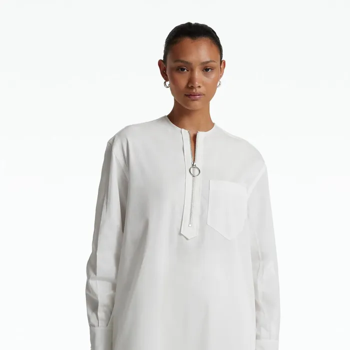 Safiyaa Sebiha Ivory Midi Dress Women Dresses