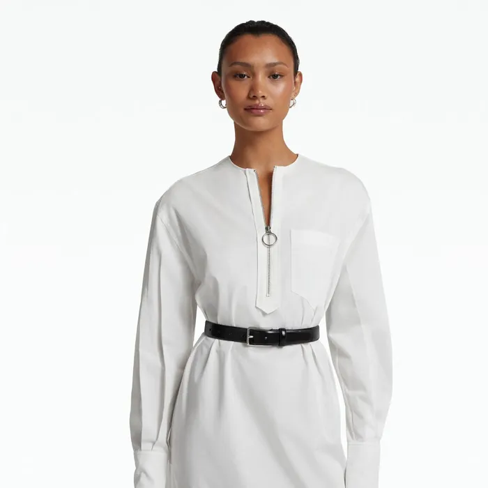 Safiyaa Sebiha Ivory Midi Dress Women Dresses
