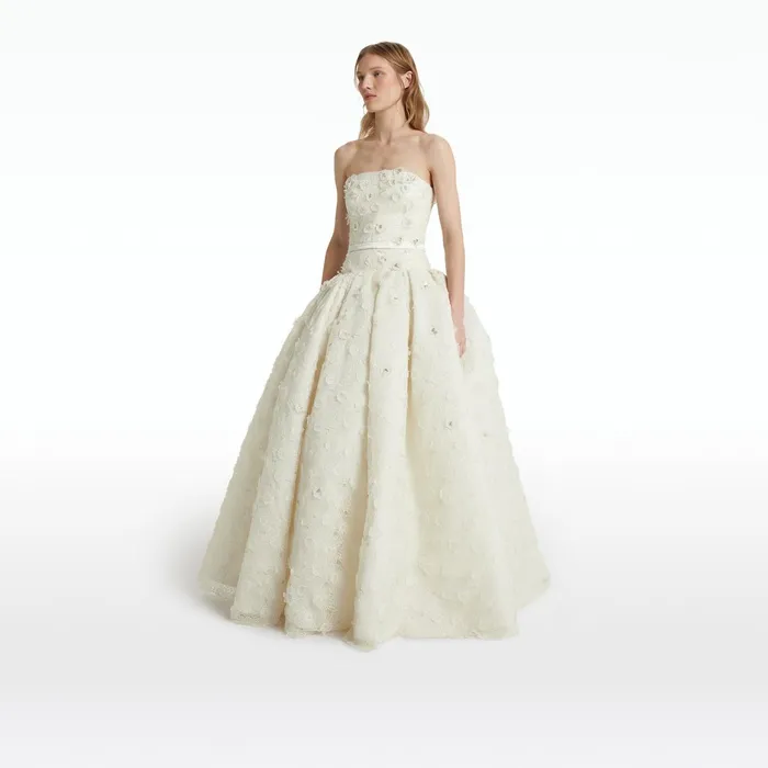 Safiyaa Seda Ivory Long Dresse Women Dresses